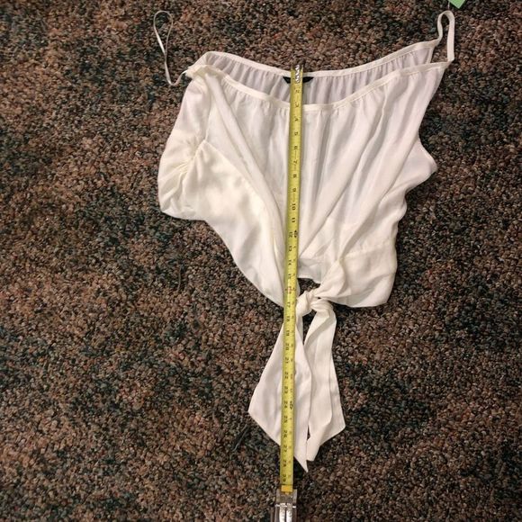 Banana Republic NWT One Shoulder White Blouse Size XL, MSRP $55 - Picture 10 of 11